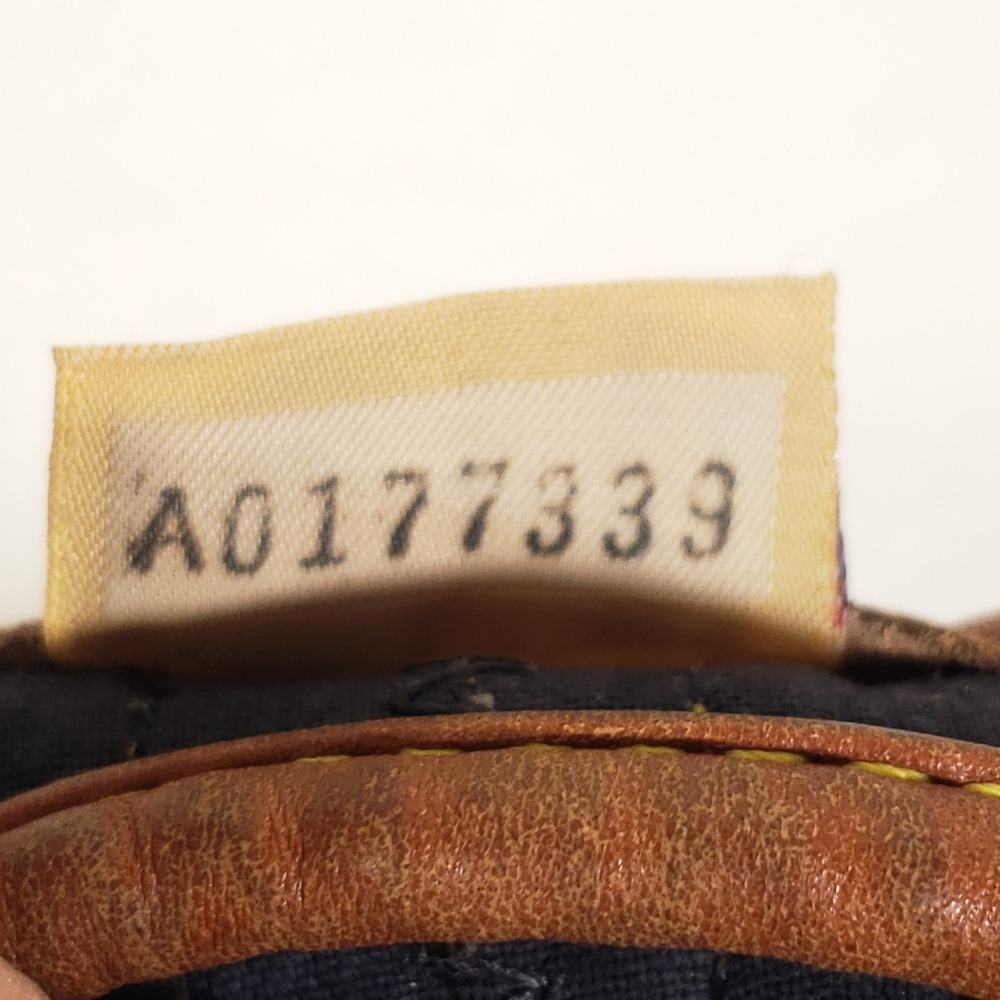 Dooney and Bourke Bucket Bag Medium Black Tan Monogram Vintage Crossbody USA - Picture 14 of 14